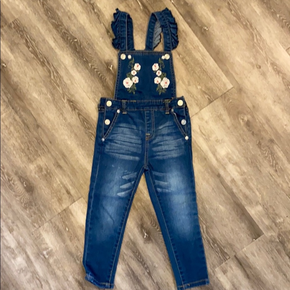 Toddler girl overalls